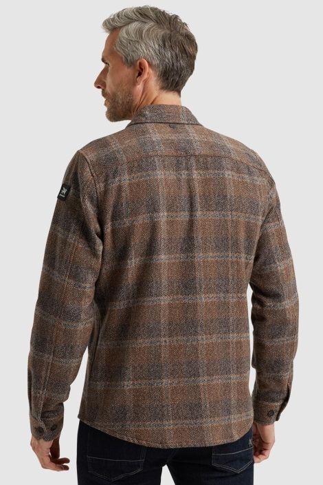 Vanguard long sleeve shirt check brushed mo